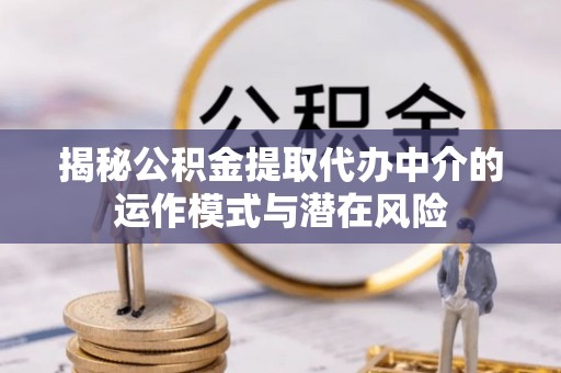 阳新揭秘公积金提取代办中介的运作模式与潜在风险