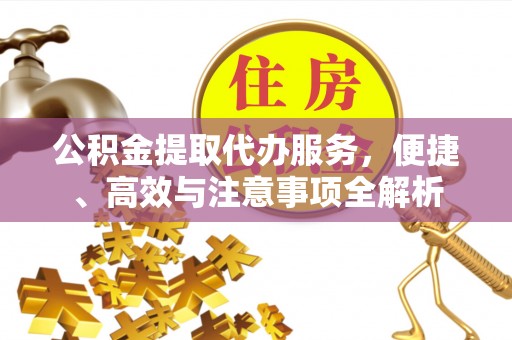 阳新公积金提取代办服务，便捷、高效与注意事项全解析