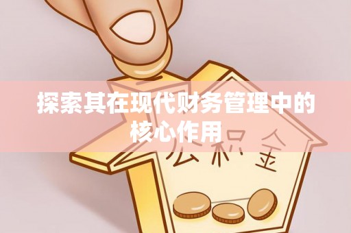 阳新探索其在现代财务管理中的核心作用