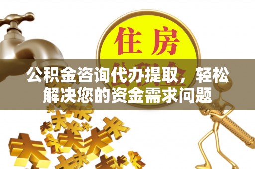 阳新公积金咨询代办提取，轻松解决您的资金需求问题