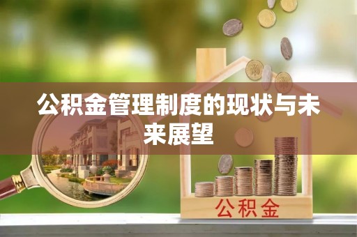 阳新公积金管理制度的现状与未来展望